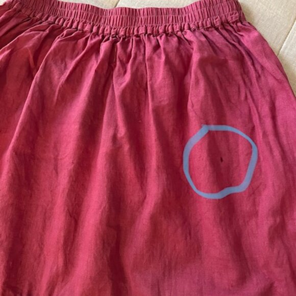 100% Linen Summer Co-ord Set — Skirt AND Crop Top - Picture 12 of 13